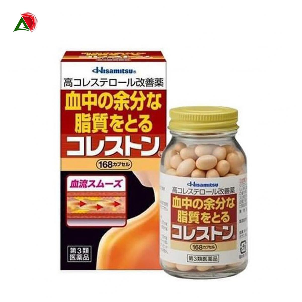 Viên Uống Giảm Mỡ Máu Hisamitsu 168 Viên