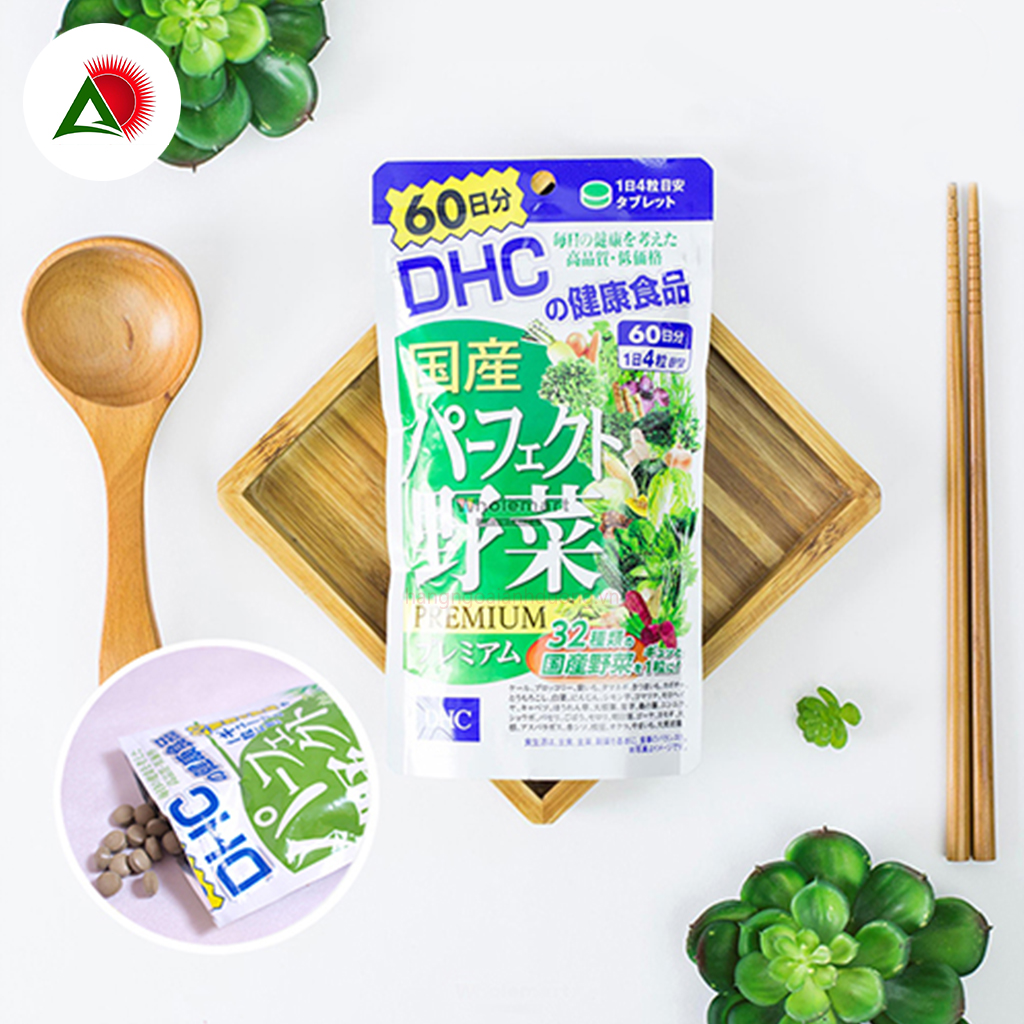 cách sử dụng viên uống dhc rau củ