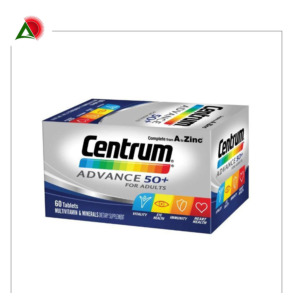 Vitamin tổng hợp cho người cao tuổi Centrum Advance 50+